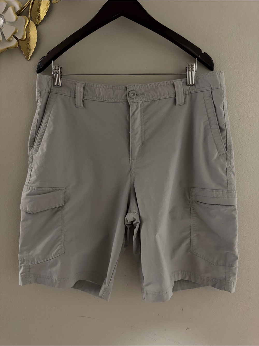 George Light Gray Men's Cargo Shorts